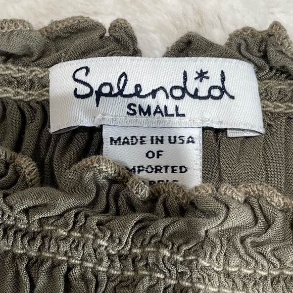 EUC Splendid Off Shoulder Boho Dress Size Small - Picture 10 of 10